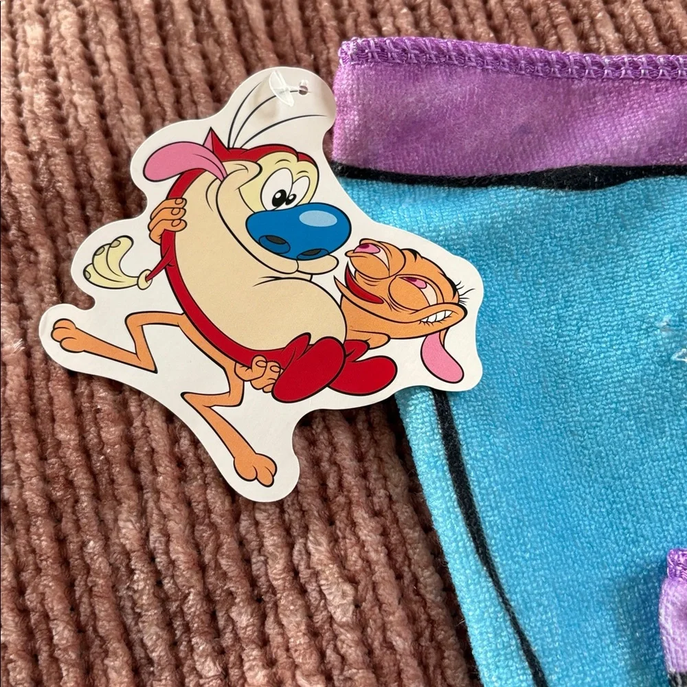 Ren Bath Towel - Ren & Stimpy NWT 🧼
